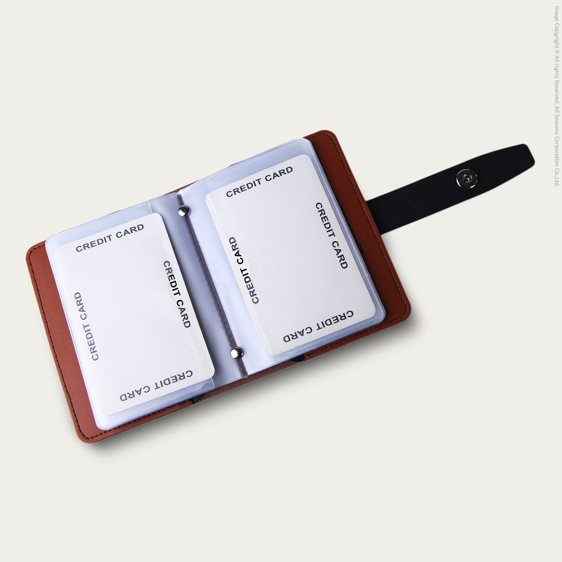 Personalized PU Bifold Card Holder [CARD V.4]