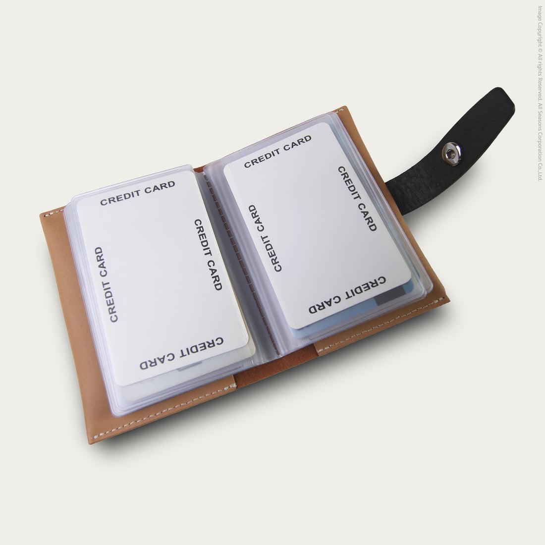 Personalized PU Bifold Card Holder [CARD V.2]