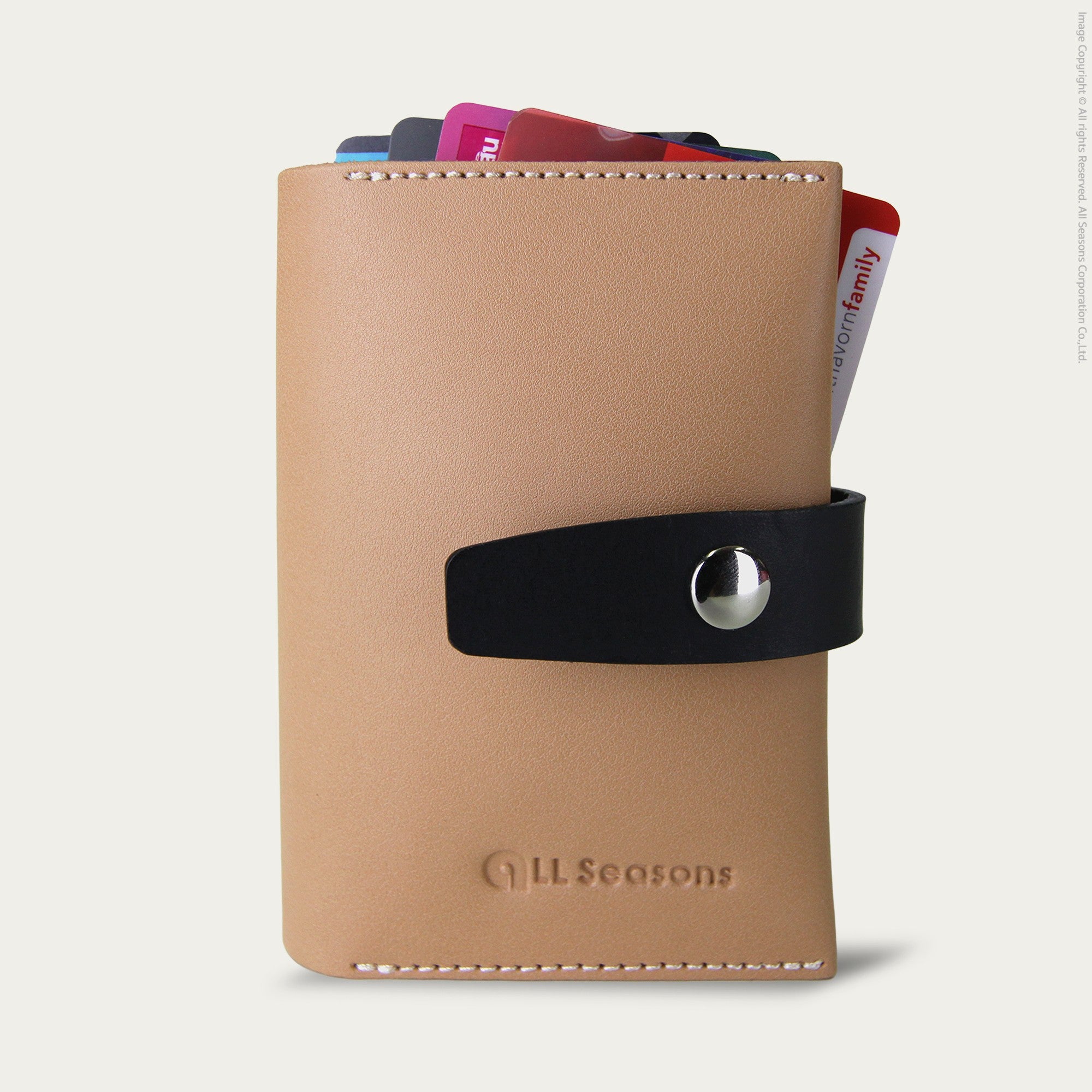 Personalized PU Bifold Card Holder [CARD V.2]