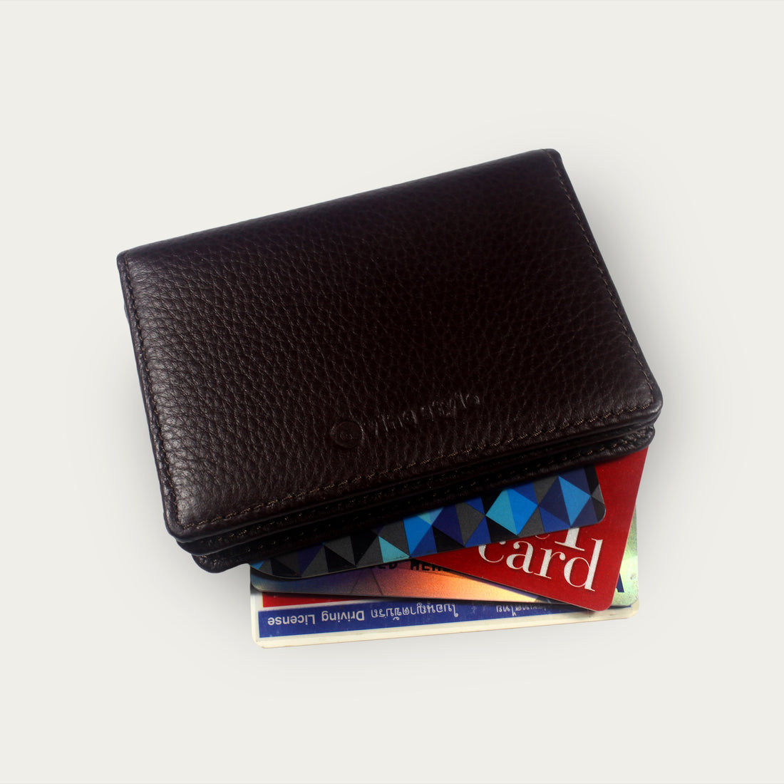 กระเป๋าใส่บัตร หนังแท้ ใส่บัตรได้ 20 ใบ รุ่น Fritta Card Holder [CARD V.15]