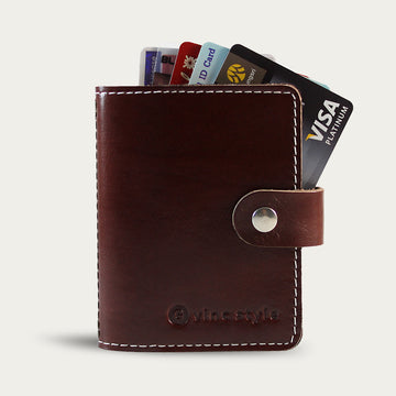 กระเป๋าใส่บัตร หนังวัวแท้ รุ่น Vermouth Card Holder