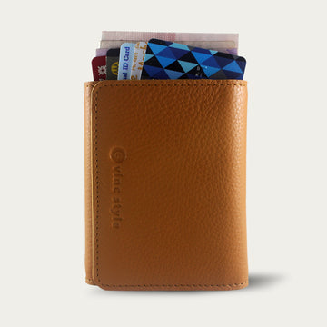 กระเป๋าสตางค์ กระเป๋าใส่บัตร หนังแท้ Penne Wallet & Card Holder
